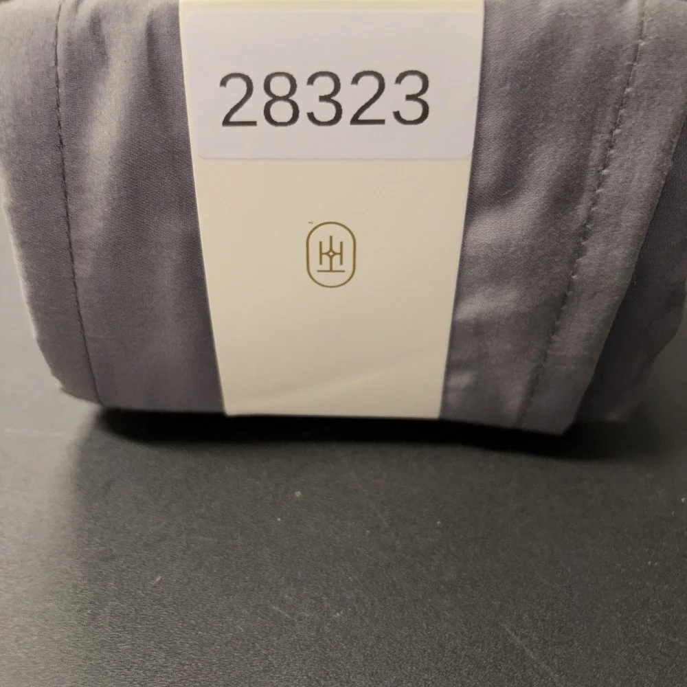 Threshold Queen Size 400 Thread Count Performance Flat Sheet Radiant Gray 28323